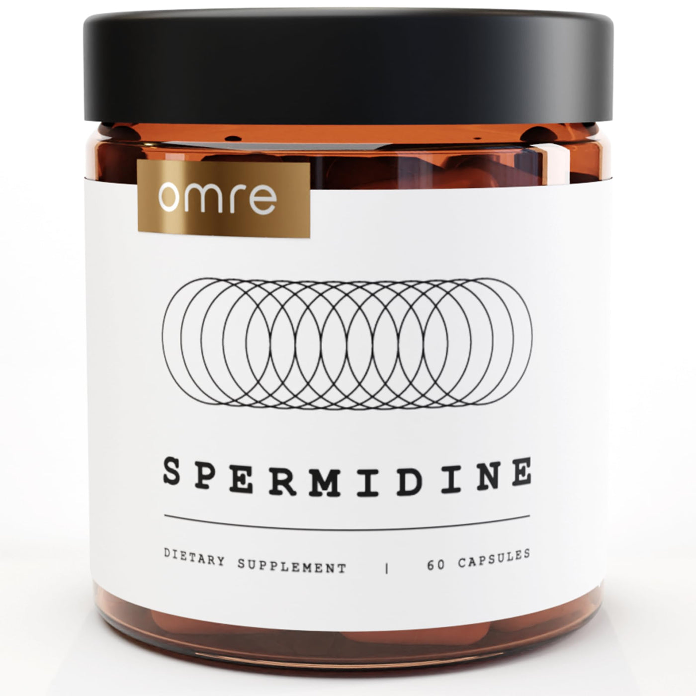 omre Spermidine Supplement (10mg of Non-Synthetic Spermidine) - 3rd-Party Tested 1000mg Wheat Germ Extract Standardized to No Less Than 1% Spermidine - 10mg of Natural Spermidine per Serving